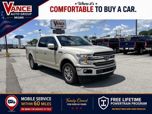 White Gold 2018 Ford F-150 Lariat