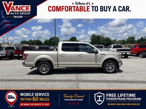 White Gold 2018 Ford F-150 Lariat