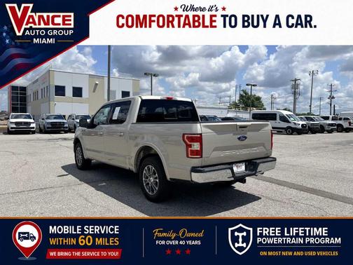 White Gold 2018 Ford F-150 Lariat