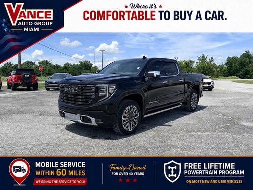 Onyx Black 2025 GMC Sierra 1500 Denali Ultimate