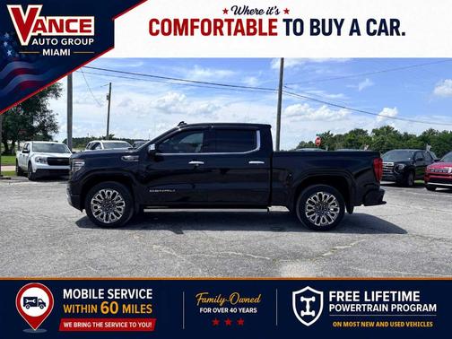 Onyx Black 2025 GMC Sierra 1500 Denali Ultimate