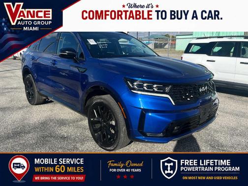 Sapphire Blue 2023 Kia Sorento SX