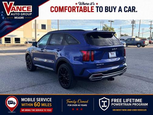 Sapphire Blue 2023 Kia Sorento SX