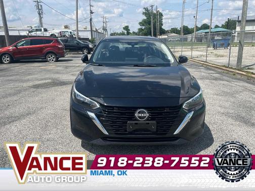 Black 2025 Nissan Sentra SV