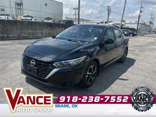 Black 2025 Nissan Sentra SV