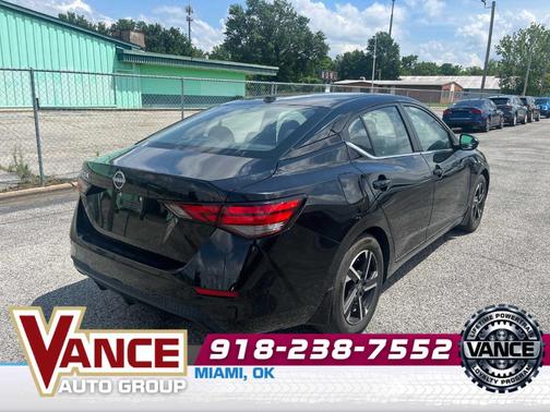 Black 2025 Nissan Sentra SV