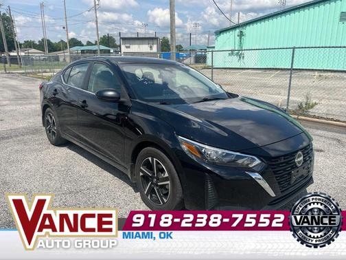 Black 2025 Nissan Sentra SV