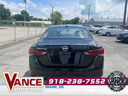 Black 2025 Nissan Sentra SV