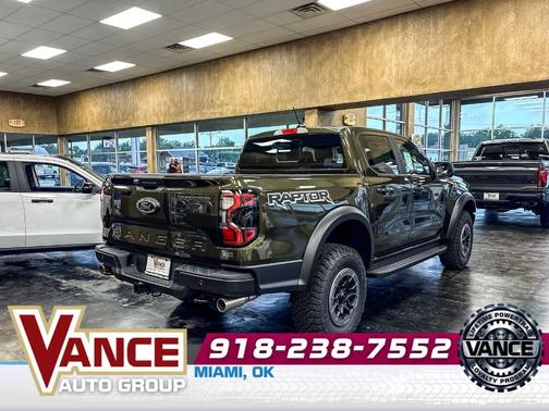 Green Metallic 2026 Ford Ranger Raptor