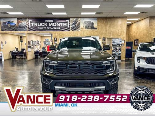 Green Metallic 2026 Ford Ranger Raptor