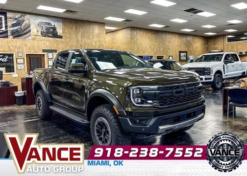 Green Metallic 2026 Ford Ranger Raptor