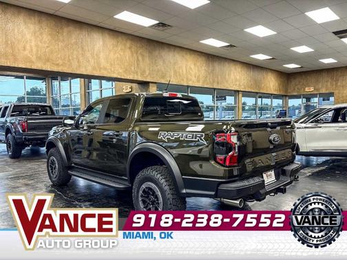 Green Metallic 2026 Ford Ranger Raptor