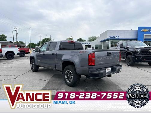 Satin Steel Metallic 2021 Chevrolet Colorado Z71