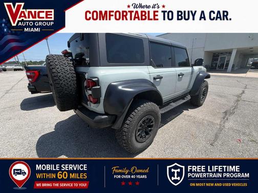 Cactus Green / Gray 2023 Ford Bronco Raptor