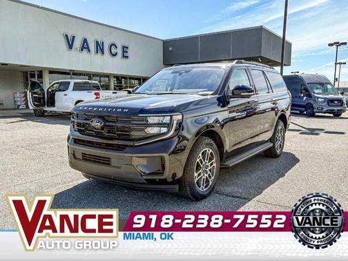 Agate Black Metallic 2025 Ford Expedition Active