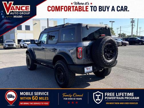 Carbonized Gray 2022 Ford Bronco Wildtrak