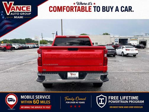 Red 2022 Chevrolet Silverado 1500 Limited LT