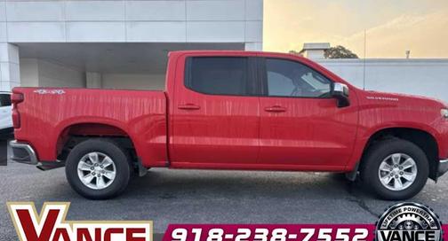 Red 2022 Chevrolet Silverado 1500 Limited LT