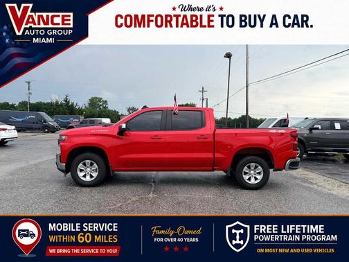 Red 2022 Chevrolet Silverado 1500 Limited LT