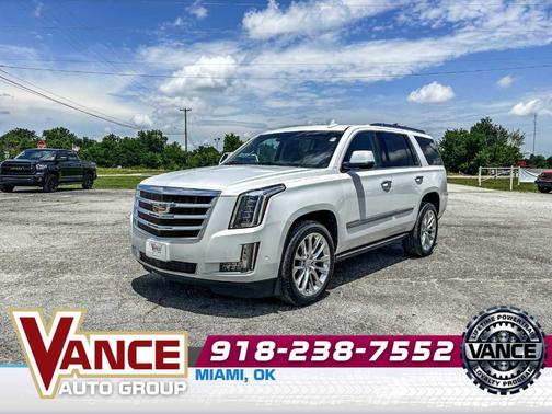 Crystal White Tri-Coat 2020 Cadillac Escalade Premium Luxury
