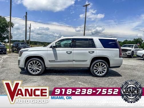 Crystal White Tri-Coat 2020 Cadillac Escalade Premium Luxury