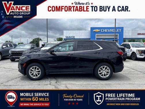 Mosaic Black Metallic 2023 Chevrolet Equinox 1LT