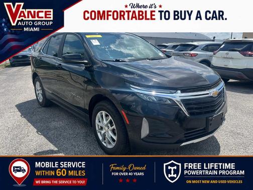Mosaic Black Metallic 2023 Chevrolet Equinox 1LT