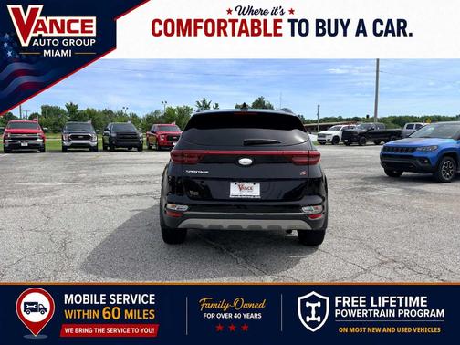 Black Cherry Pearl 2020 Kia Sportage S