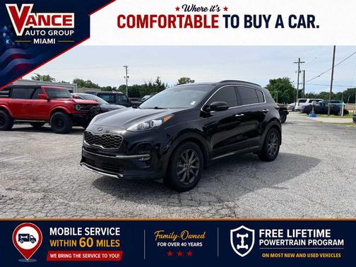 Black Cherry Pearl 2020 Kia Sportage S