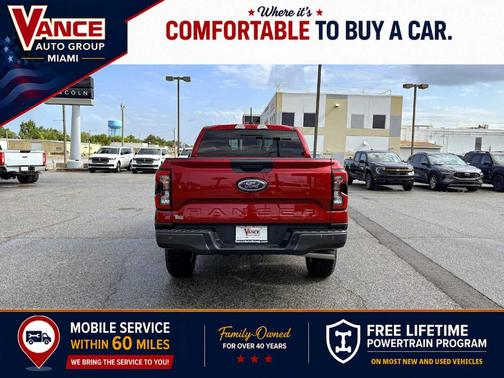 Ruby Red Metallic Tinted Clearcoat 2026 Ford Ranger XLT