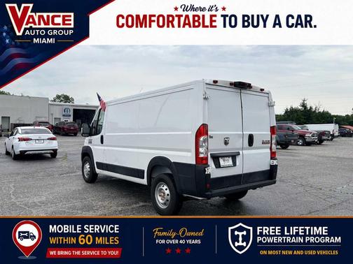 Bright White Clearcoat 2021 RAM ProMaster 1500 Low Roof