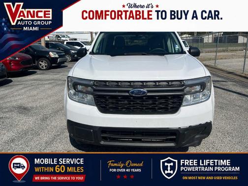 Oxford White 2023 Ford Maverick XLT