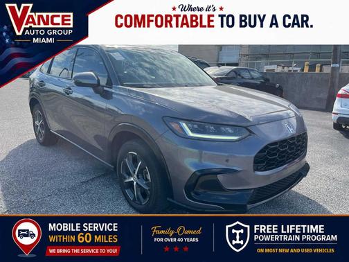 Modern Steel Metallic 2023 Honda HR-V EX-L