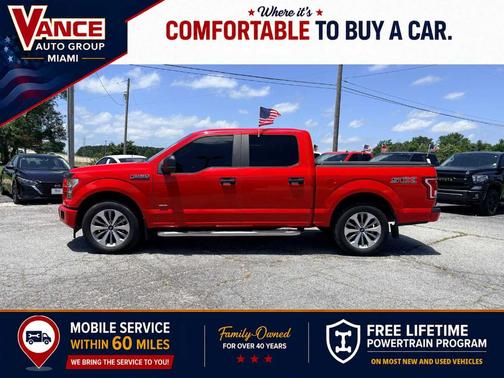 Race Red 2017 Ford F-150 XL