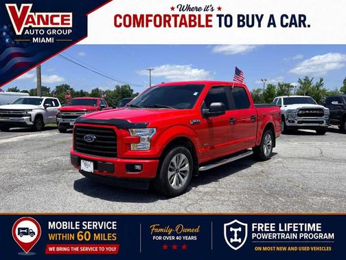 Race Red 2017 Ford F-150 XL