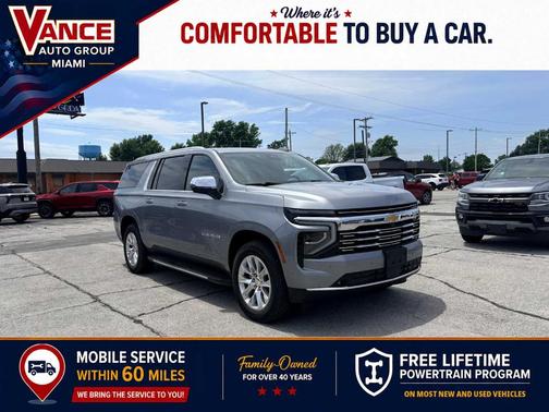 Sterling Gray Metallic 2025 Chevrolet Suburban Premier