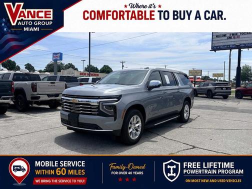 Sterling Gray Metallic 2025 Chevrolet Suburban Premier