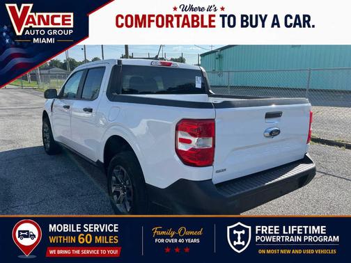 Oxford White 2023 Ford Maverick XLT