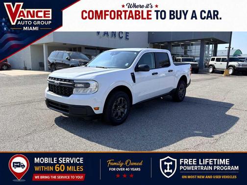 Oxford White 2023 Ford Maverick XLT
