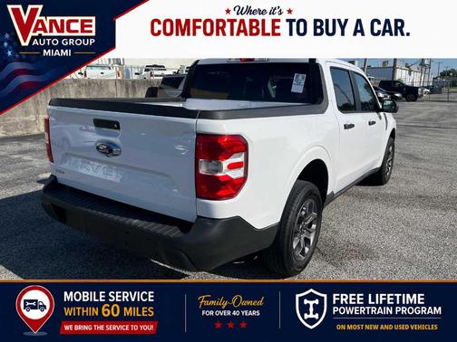 Oxford White 2023 Ford Maverick XLT