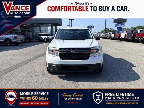 Oxford White 2023 Ford Maverick XLT