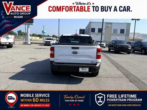 Oxford White 2023 Ford Maverick XLT