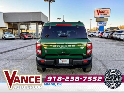 Eruption Green Metallic 2025 Ford Bronco Sport Big Bend