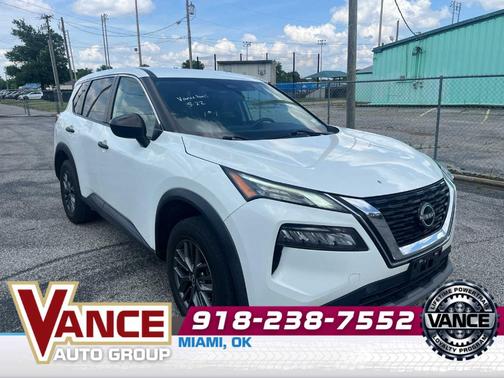 Glacier White 2022 Nissan Rogue S