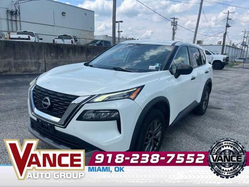 Glacier White 2022 Nissan Rogue S