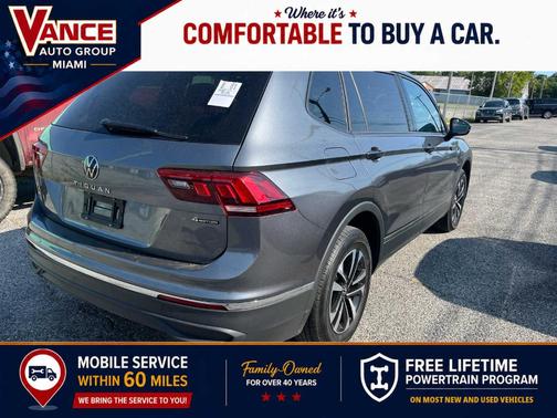 Platinum Gray Metallic 2022 Volkswagen Tiguan 2.0T S