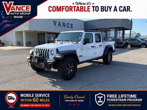 Bright White Clearcoat 2020 Jeep Gladiator Sport