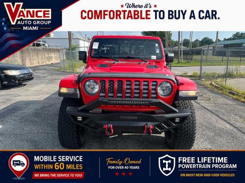 Firecracker Red 2021 Jeep Gladiator Rubicon