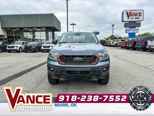 Azure Gray Metallic 2023 Ford Ranger XLT