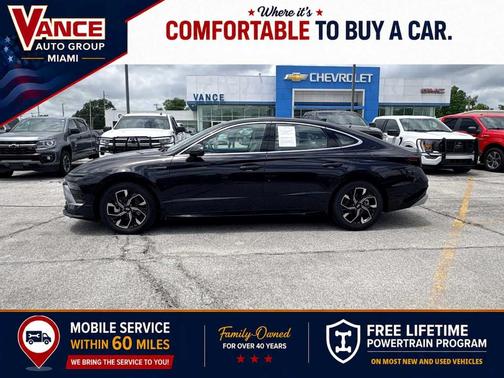 Carbon Blue 2024 Hyundai SONATA SEL
